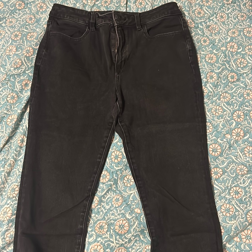 Black Hi-Rise Jeggings LONG